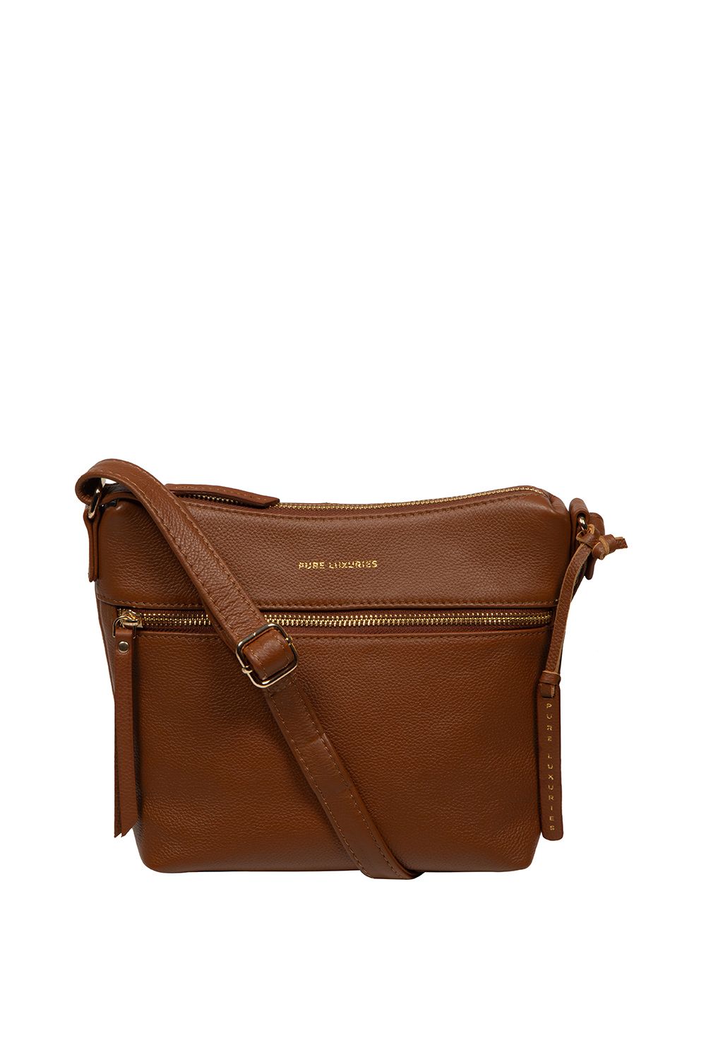 Pure Luxuries London Thorne' Leather Cross Body Bag