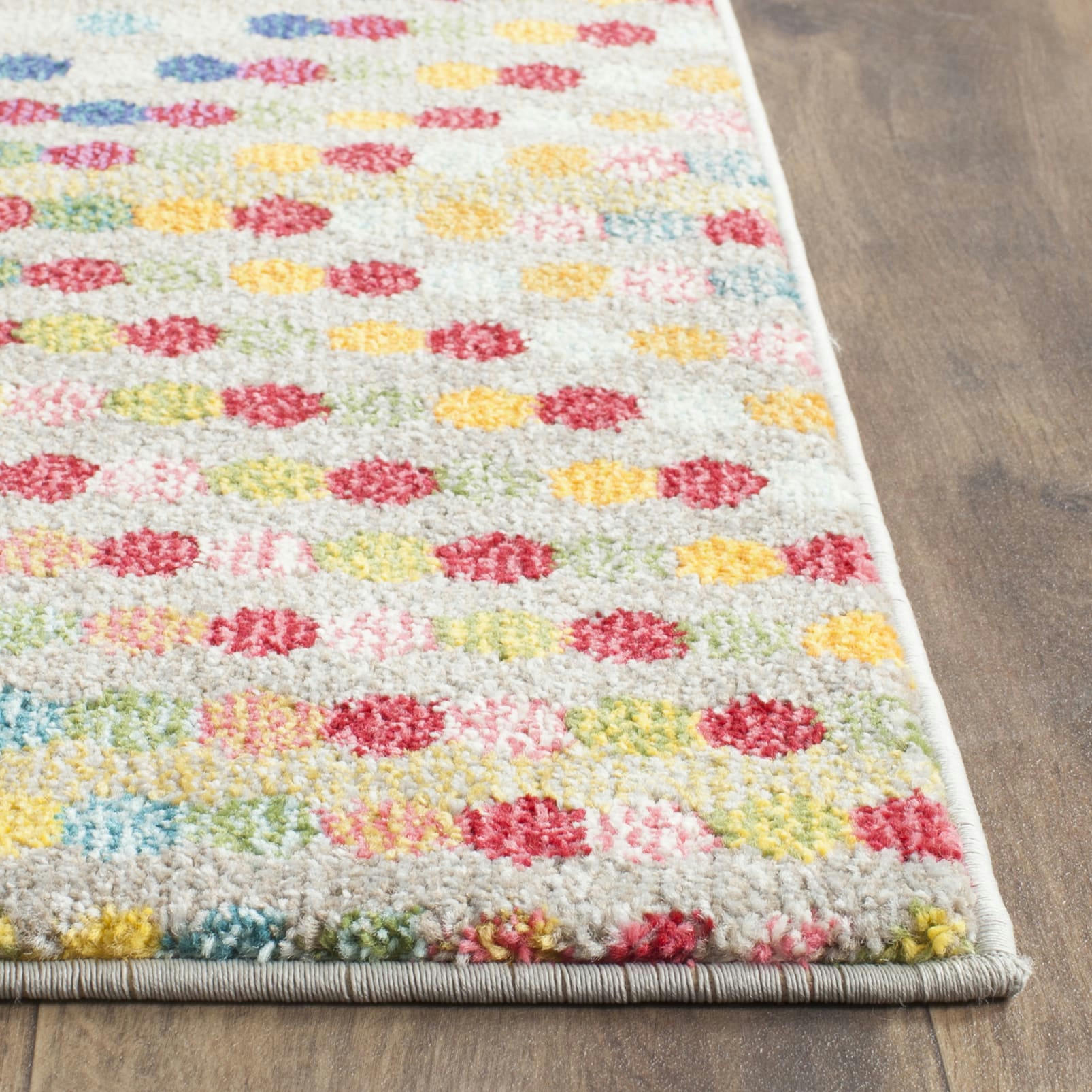 MONACO - Tapis de salon interieur en multi & beige, 122 x 170 cm