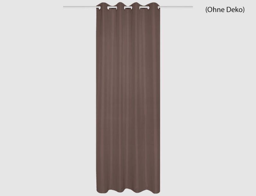 Ösenschal ATLANTIK Mocha Mousse 235x140cm