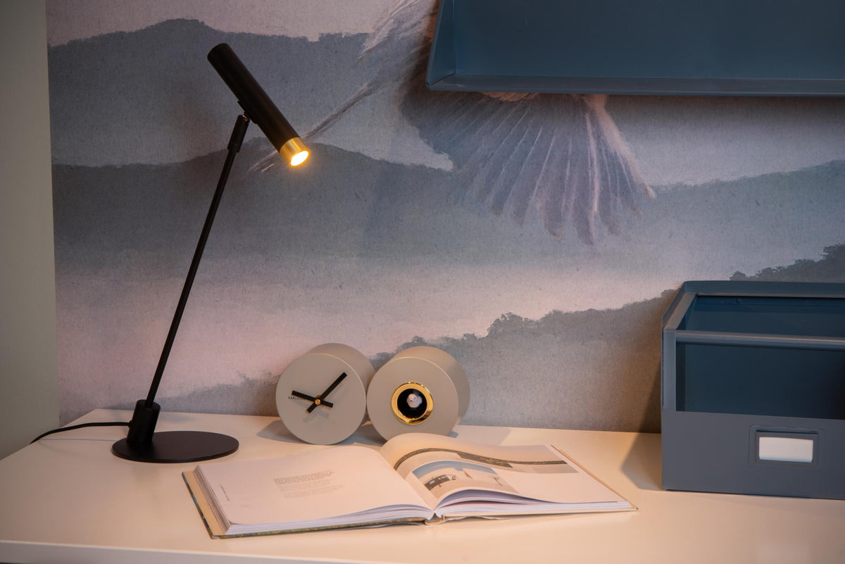 Lucide bureaulamp ALEC - 1xG9 - Zwart