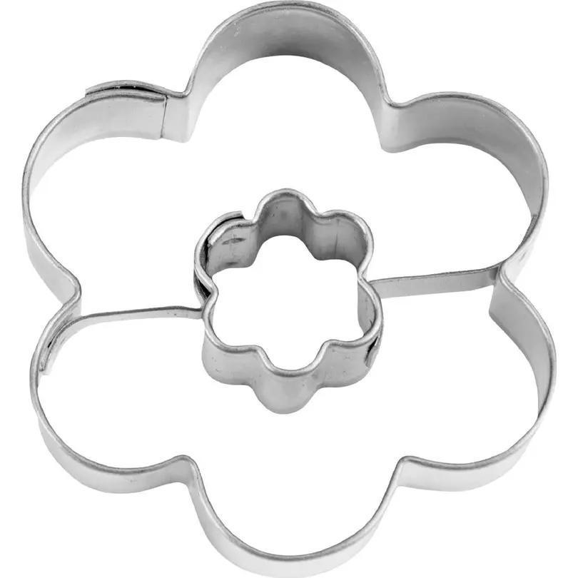 Ausstecher 5er-Set Blume in Blume
