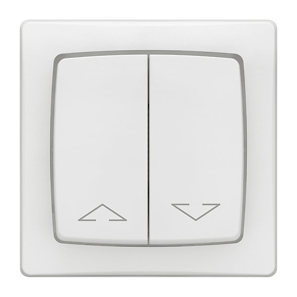 Interrupteur volet roulant Legrand blanc complet