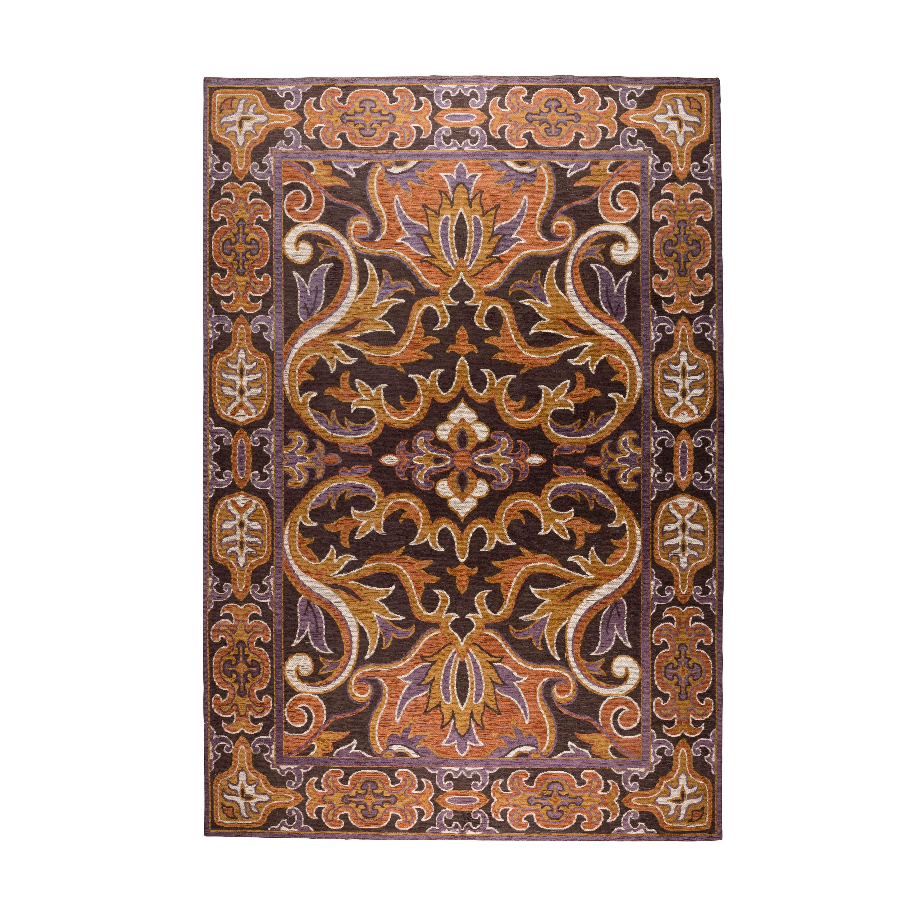 Dutchbone Bashmira Vloerkleed 160x230 - Oranje