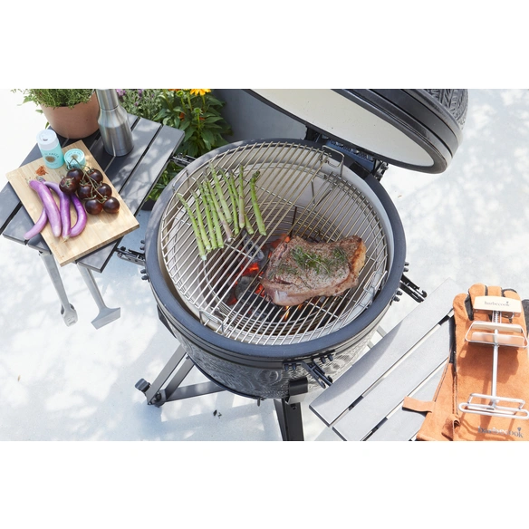 Kamado-Grill »Kamal 2.0 Large«, ⌀ 53 cm, schwarz
