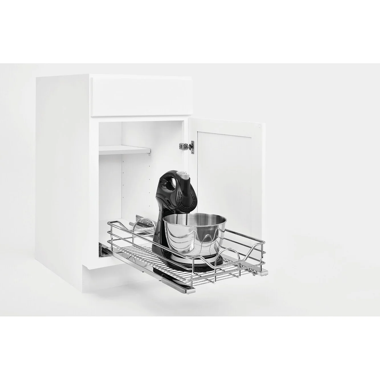 Rev-A-Shelf 5730 Series 20-5/16 Inch Pull Out Cabinet Organizer Basket