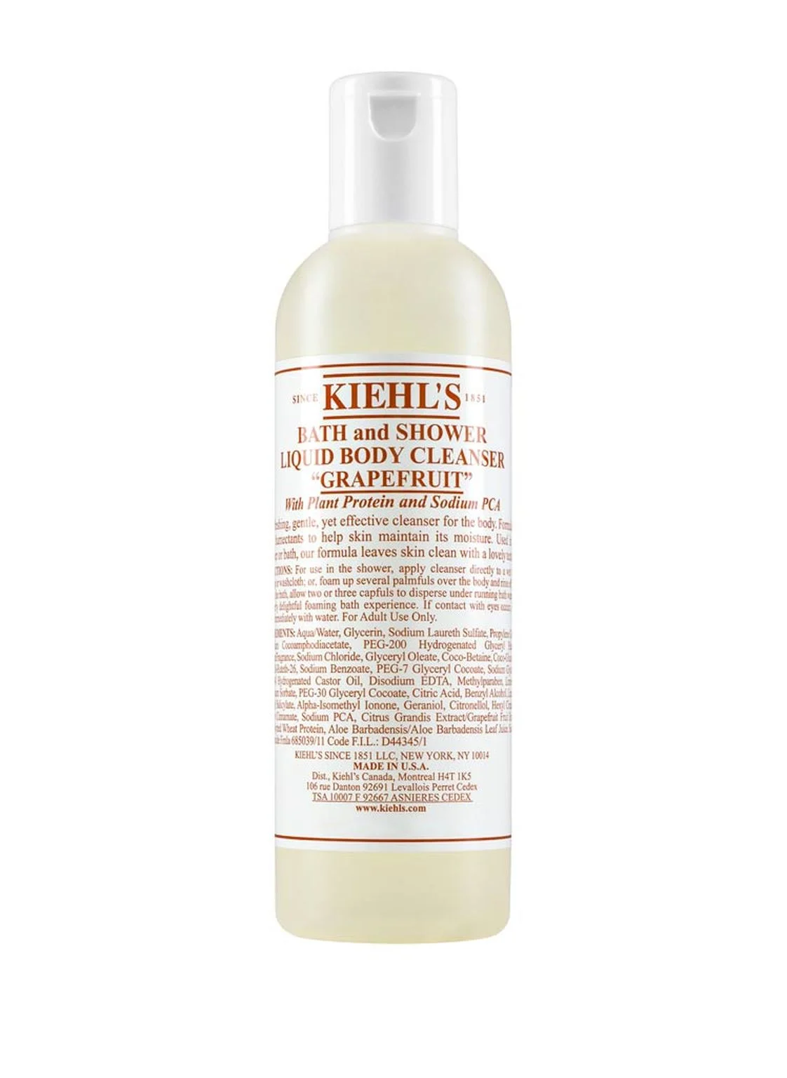 Kiehl's LIQUID BODY CLEANSER GRAPEFRUIT