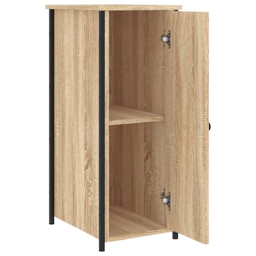 NNEVL Bedside Cabinets 2 pcs Sonoma Oak 32x42x80 cm Engineered Wood