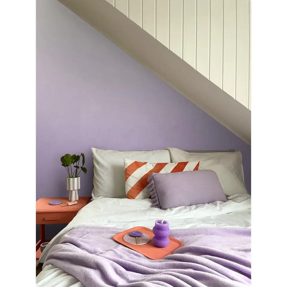ESTAhome fotobehang kamerhoog dip dye kleurverloop paars - 200 x 279 cm