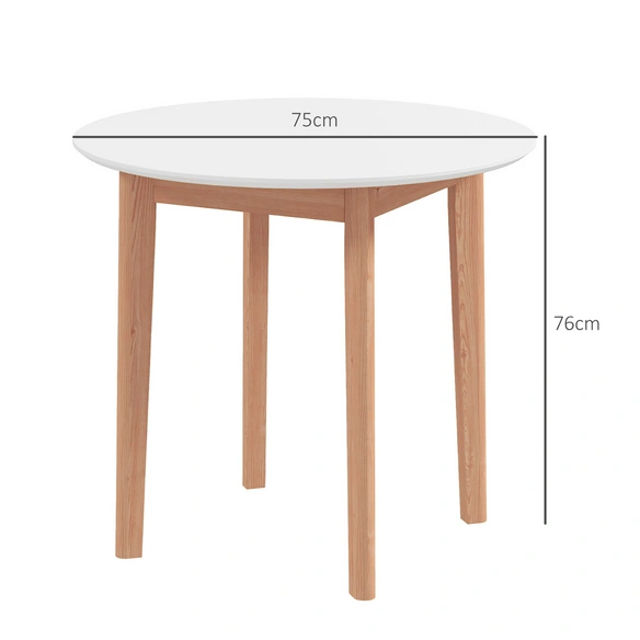 Esstisch, LxBxH: 75 x 75 x 76 cm
