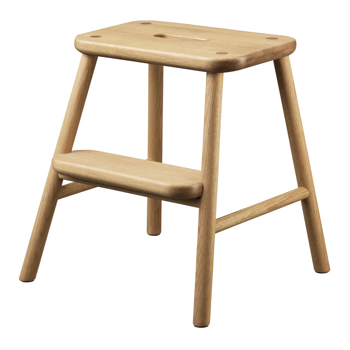 FDB Møbler - J180 Sønderup Tritthocker, Eiche natur