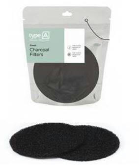 type A Charcoal Compost Filter, 2-pk, Compatible with Most Stainless Steel Compost Bins
