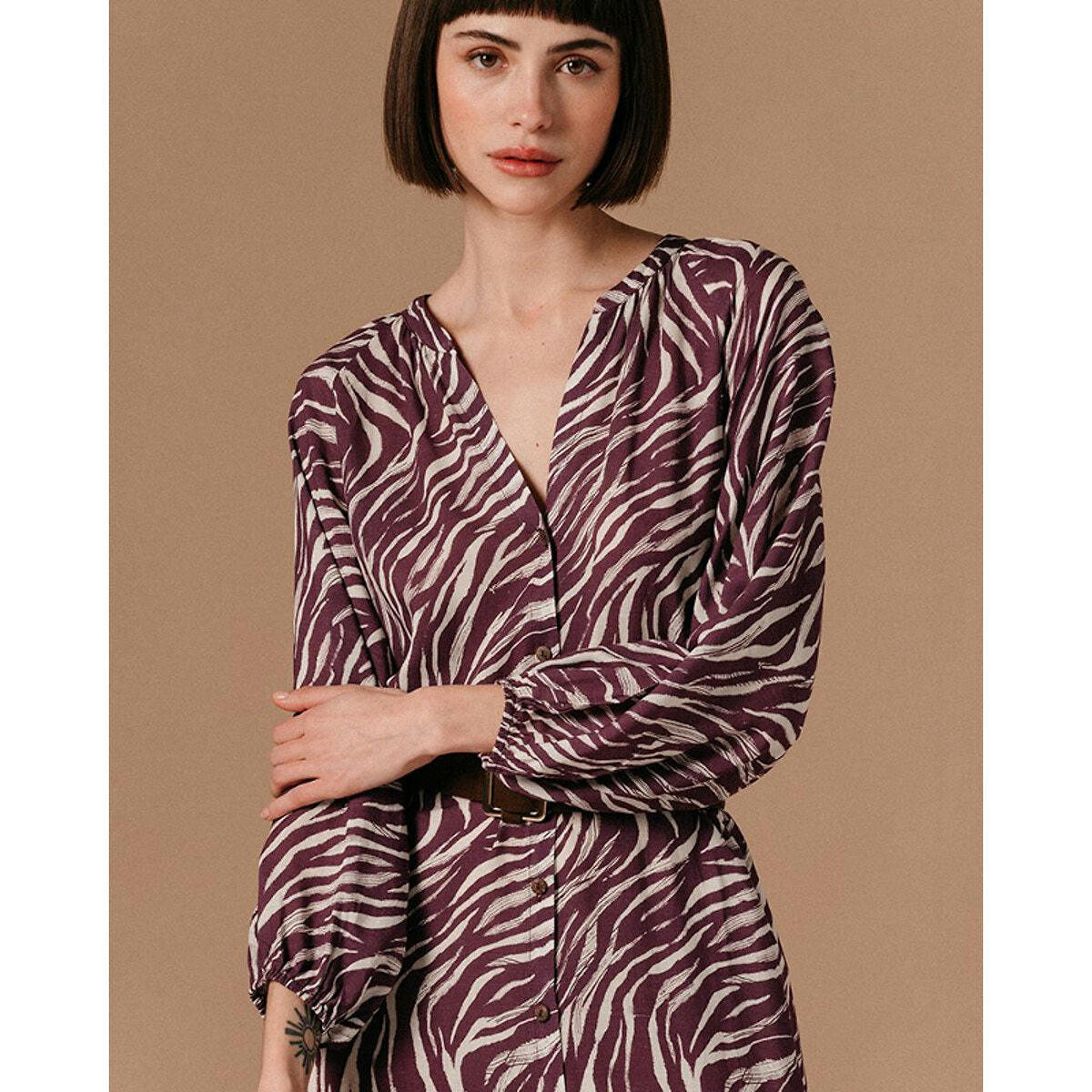 Robe longue Lexi avec ceinture