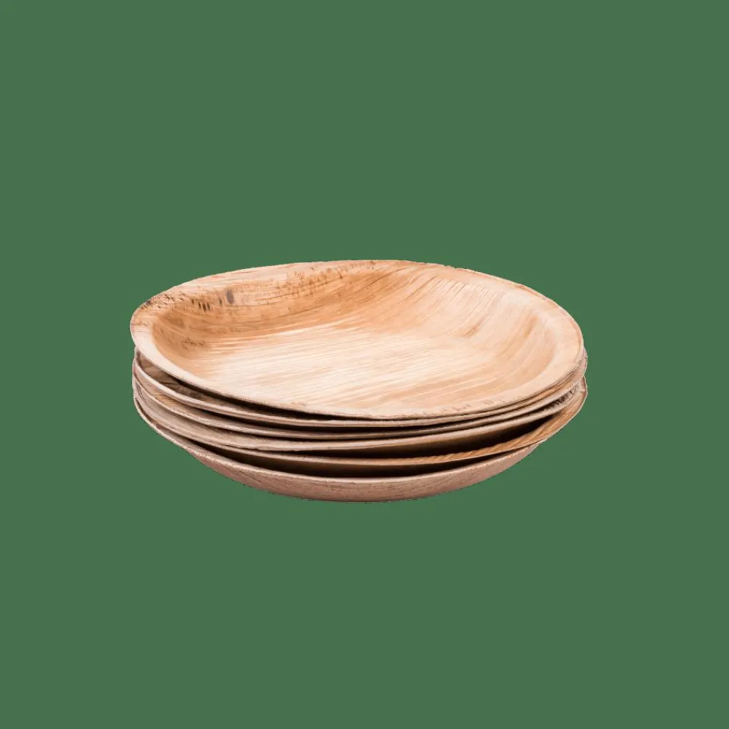 Assiettes^CASA ARECA LEAF Assiettes Set De 6 Naturel
