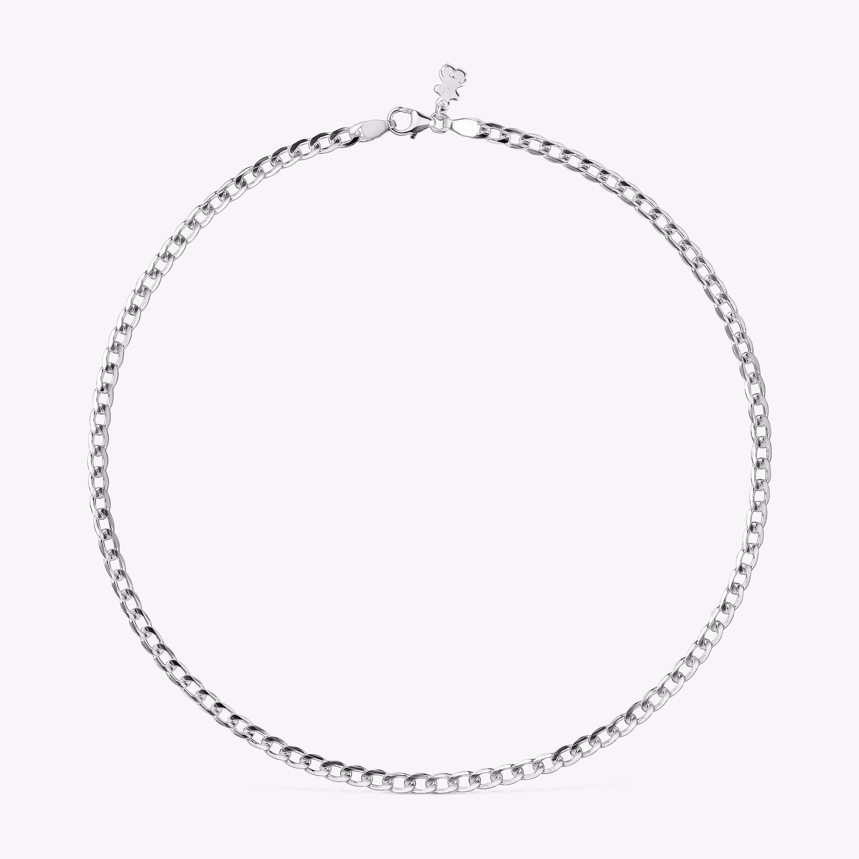 Gargantilla barbada plata TOUS Chain