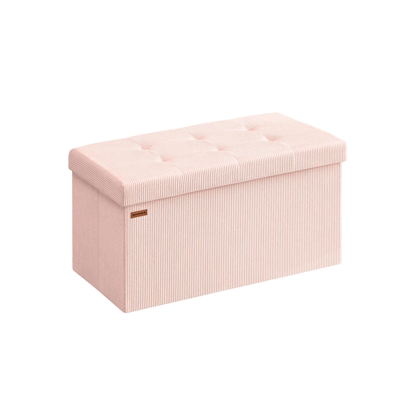 Banc de rangement pliable avec coffre