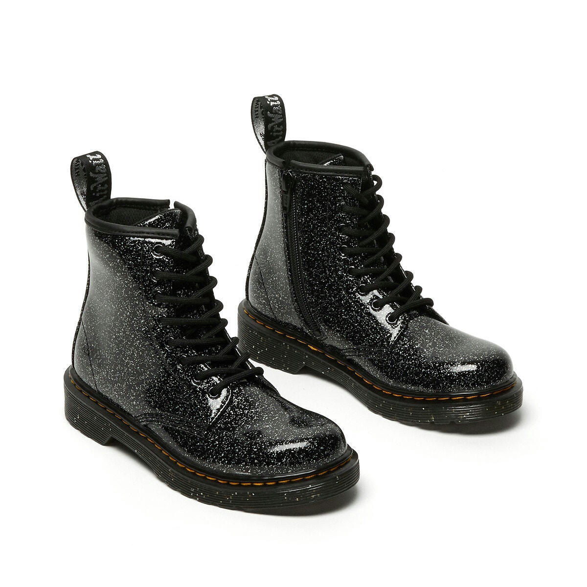 Boots cuir 1460 Junior Cosmic Glitter