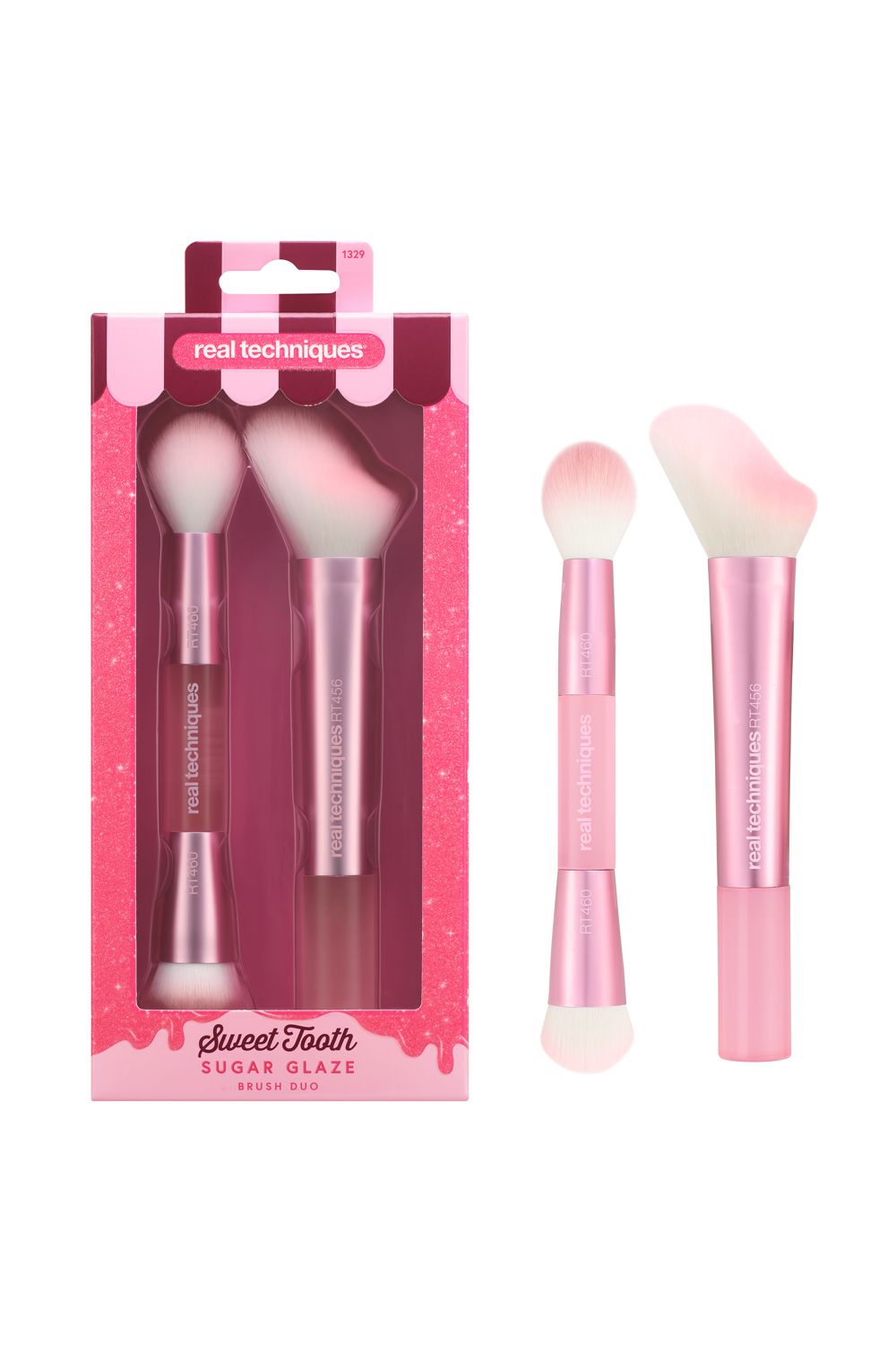 Real Techniques Sweet Tooth Sugar Glaze Brush Duo
