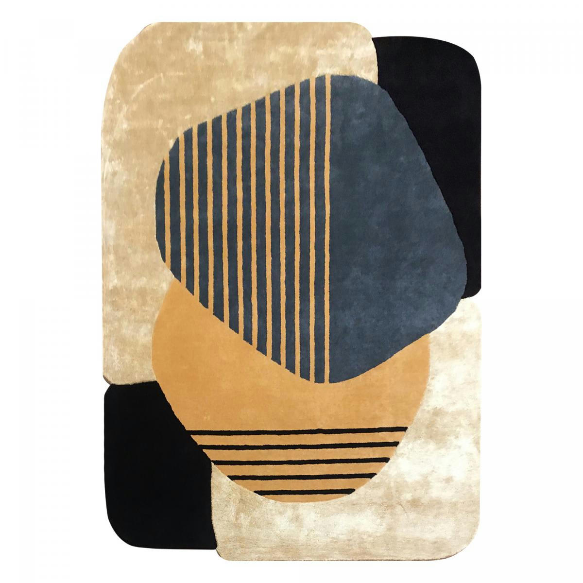 ATOLL - Tapis salon multicolore 160x230