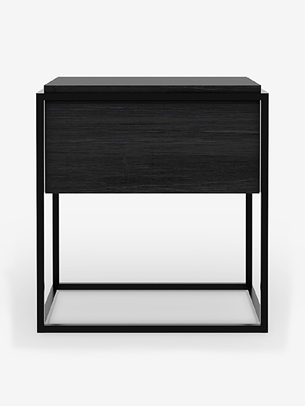 Table de chevet monolit - ethnicraft noir