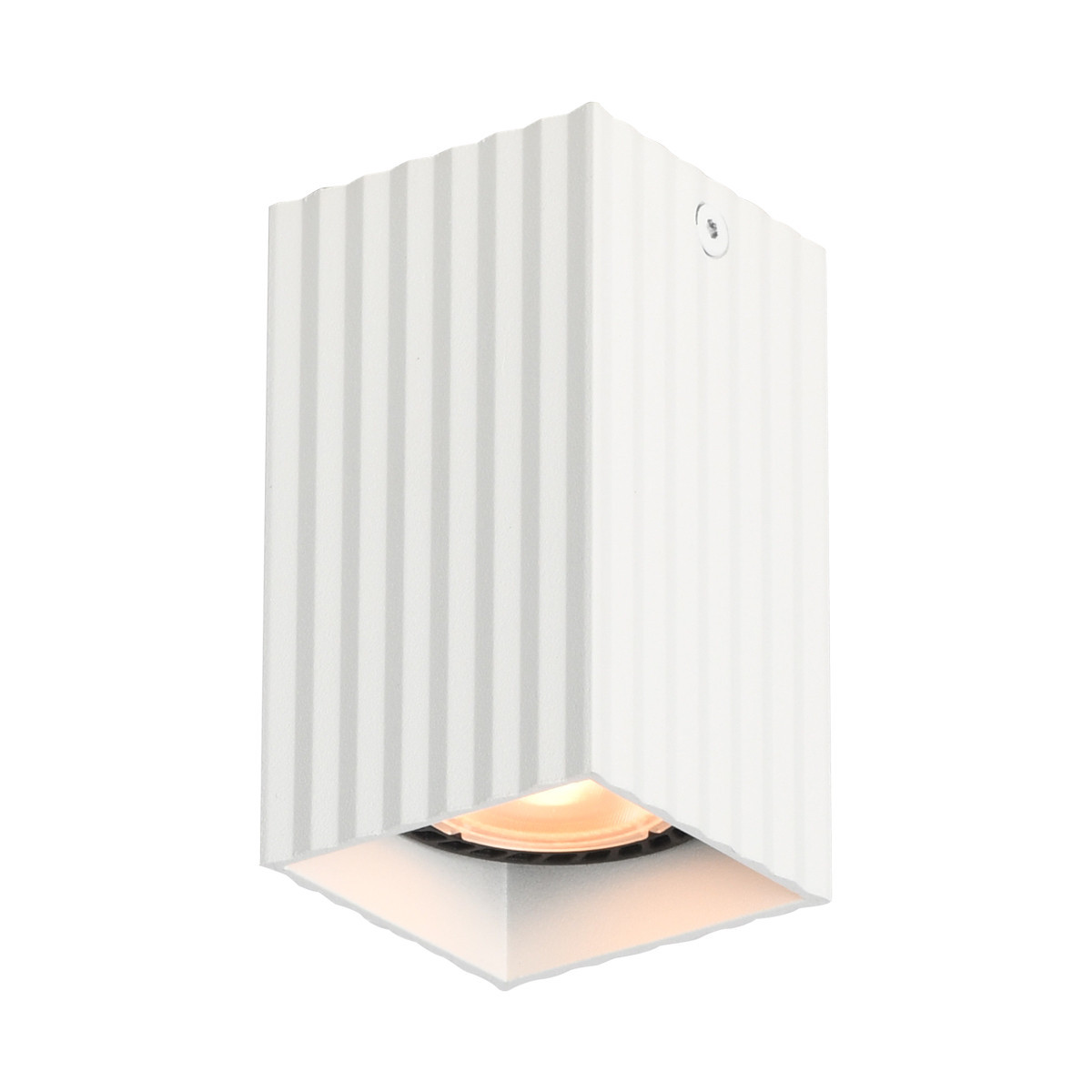 Spot reflektor kwadratowy biały piaskowany TECNO 1xGU10x10W IP20 Italux