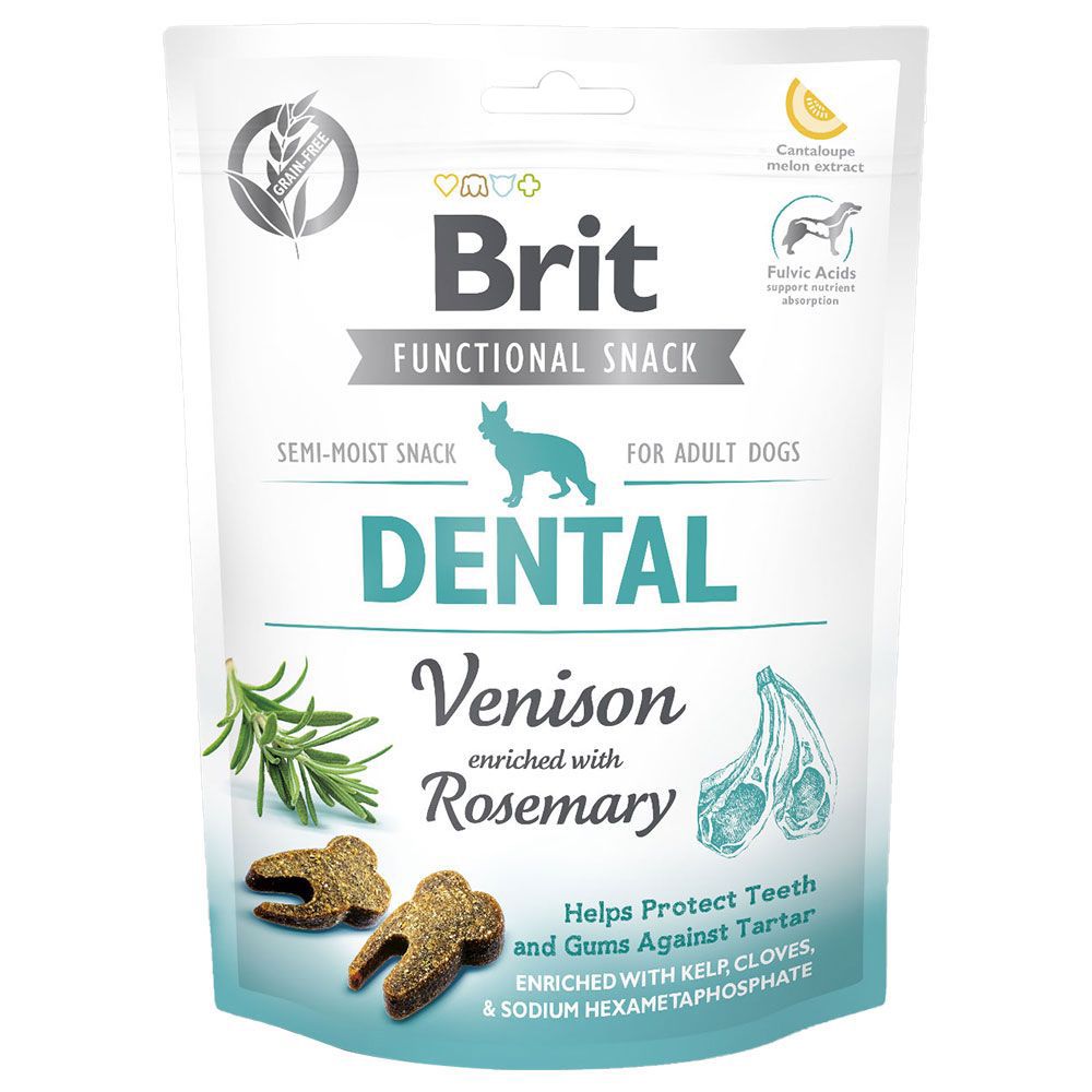 Brit Care Dog Functional Dental Snack Venison