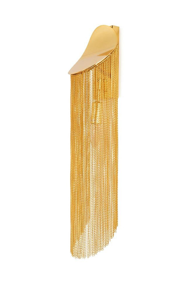MOOSEE lampa ścienna LAMBADA łańcuszki złota