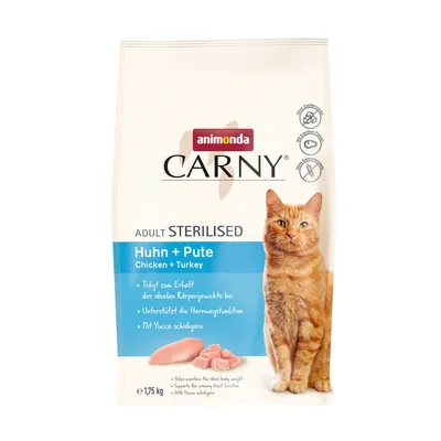 animonda Carny Adult Sterilised Chicken + Turkey
