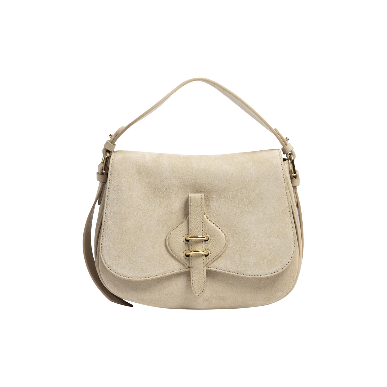 COCCINELLEMAVERY SUEDE BI, sandshel/sandsh