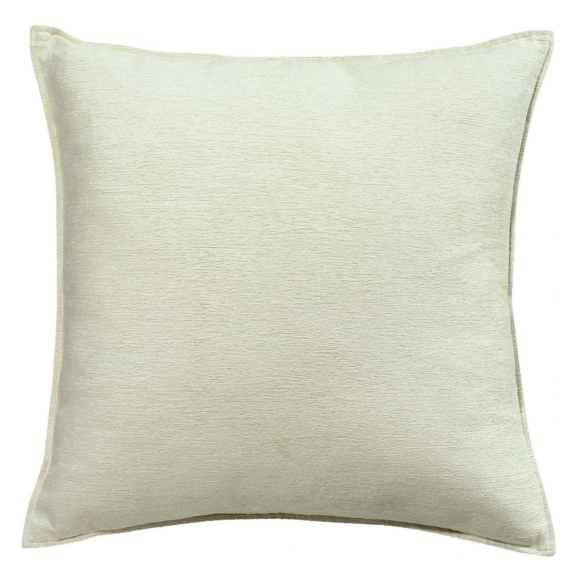 VELOR - Housse de coussin  en coton neige 60 x 60