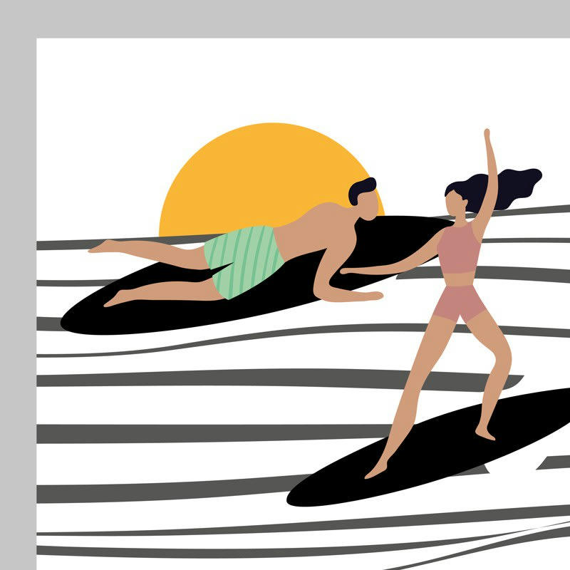 BIARRITZ - Tête de lit L160xH 70cm