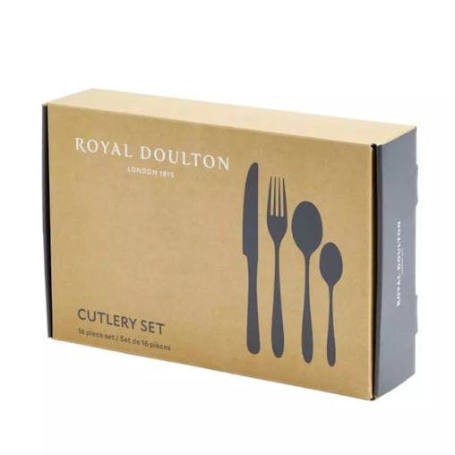 Royal Doulton 16 Piece Cutlery Set 16pc