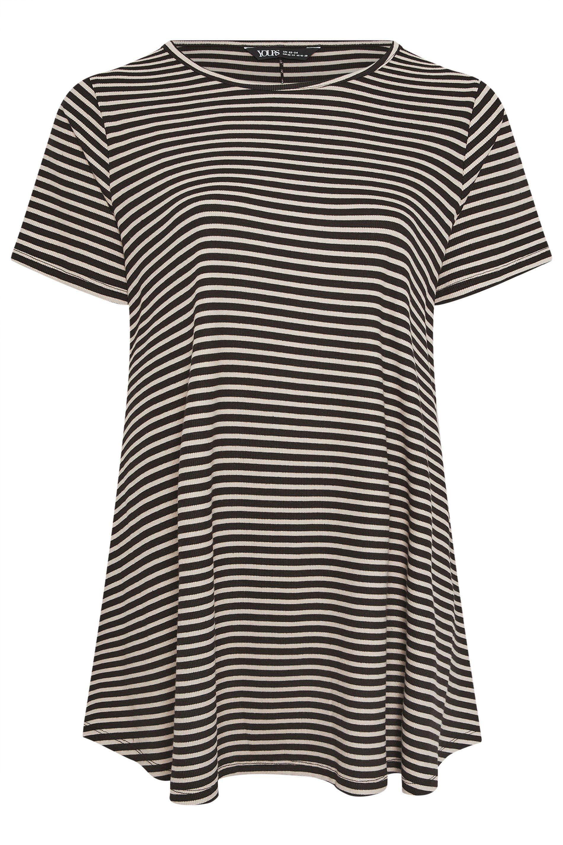 Yours Stripe Swing Top