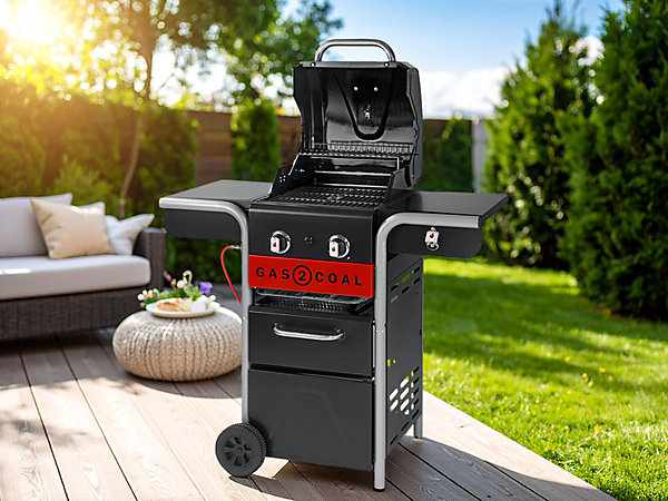 Barbecue à gaz et à charbon Gas2Coal 2.0 2B - Char-Broil