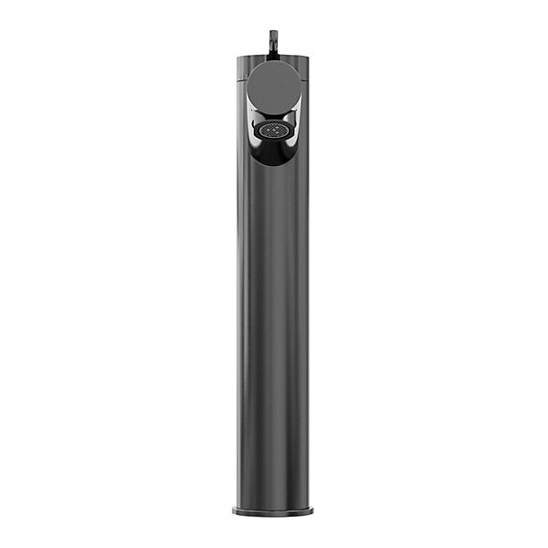 Mitigeur de lavabo avec mousseur orientable, taille XL, gun metal, H.25,7 cm, GoodHome Maza