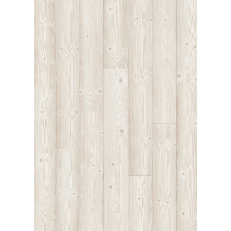 Sol stratifié Sensation Lame Moderne pin blanc brossé 1,82 m² PERGO