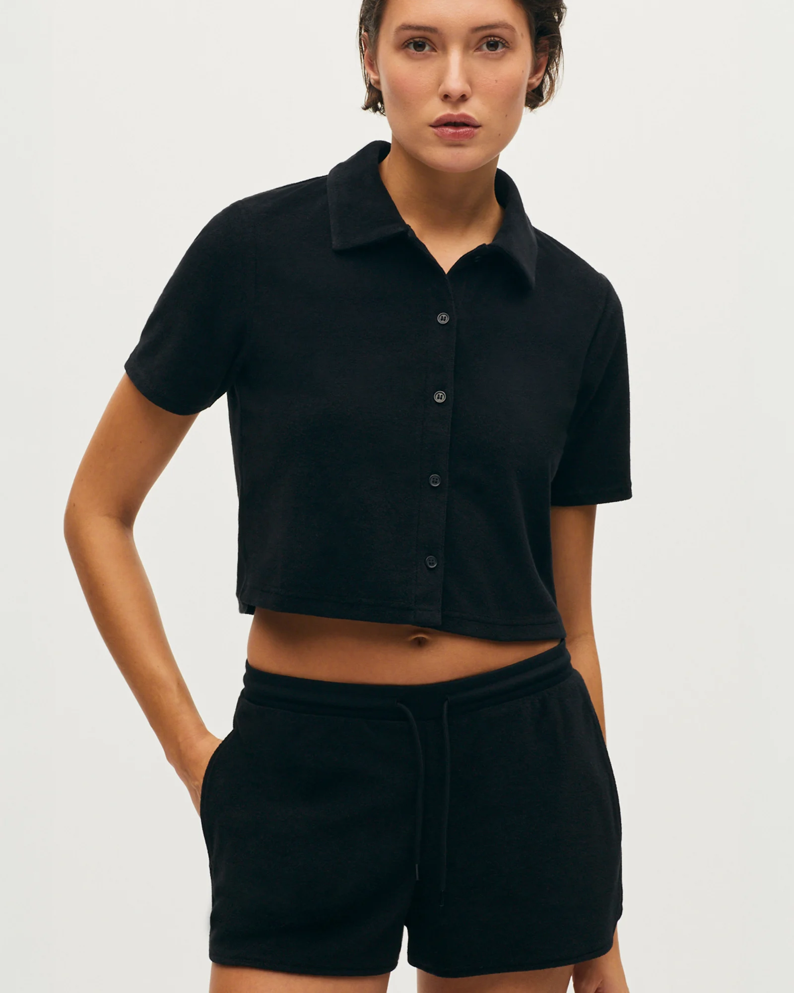 Chemise courte TERRY TOWEL