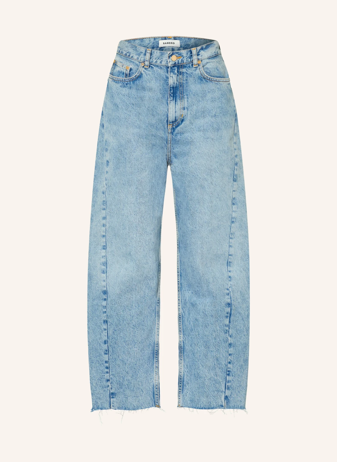 SANDRO Barrel Jeans