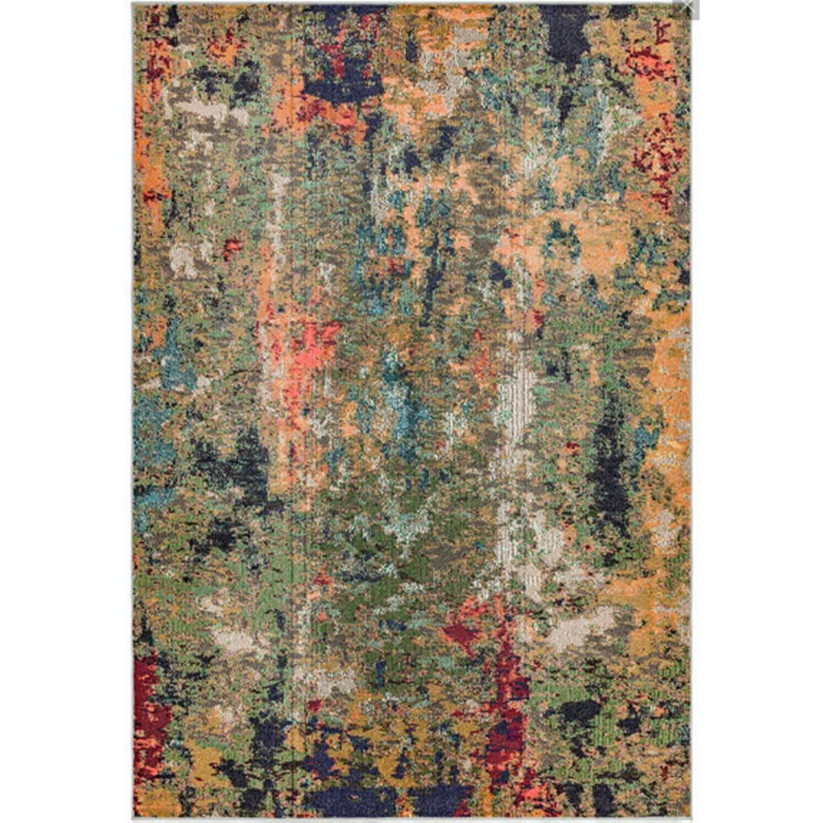 GARDENIA - Tapis de salon tissé plat en Polypropylène Multicolore 160x230 cm