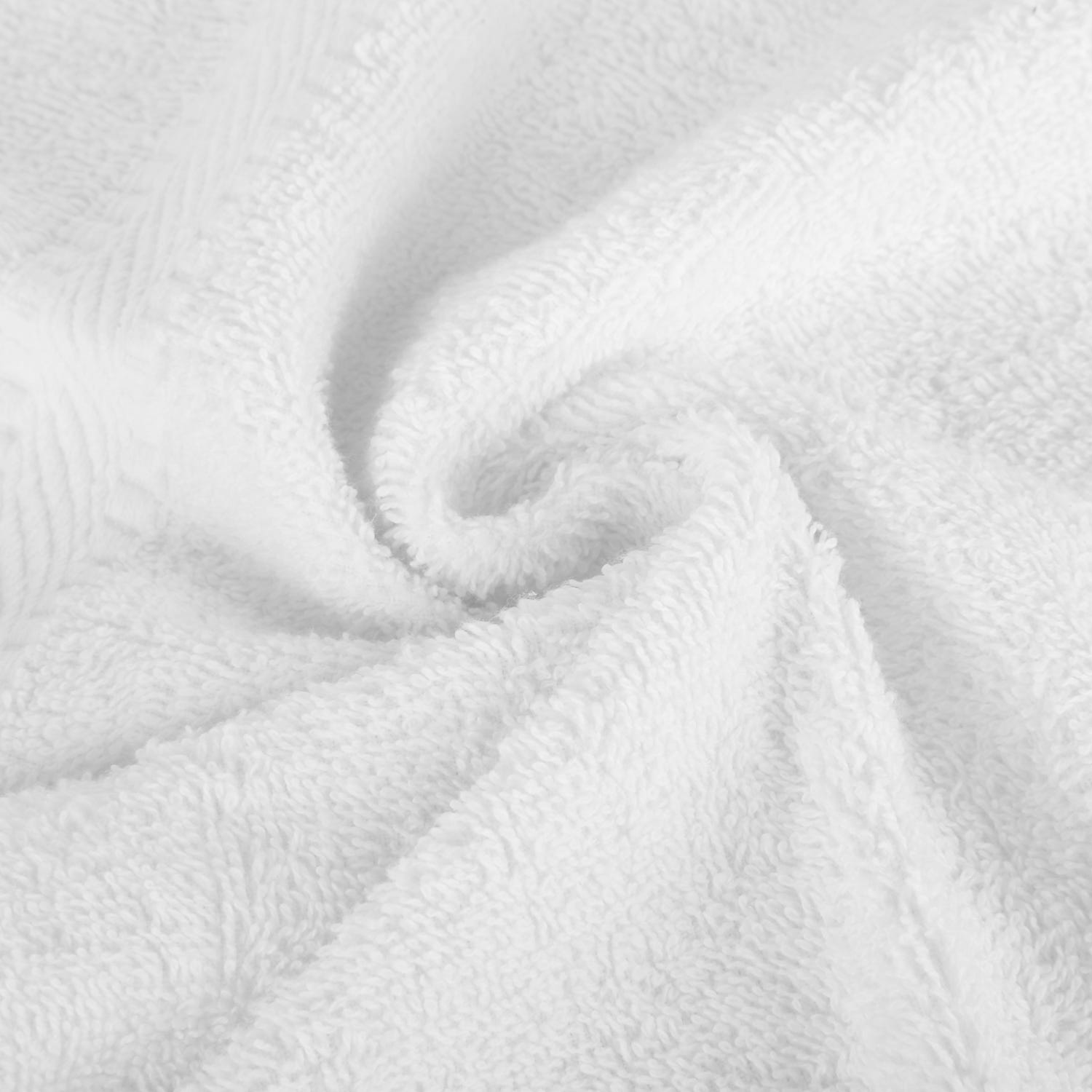 Telo doccia cotone bianco 90x140 cm Basik
