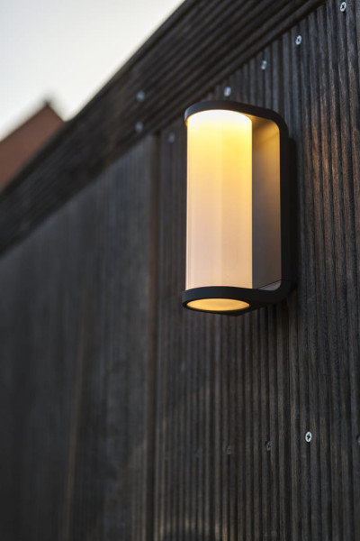 Kinkiet zewnętrzny ADALYN antracytowo-biały LED 1x10W 600lm IP44 Lutec