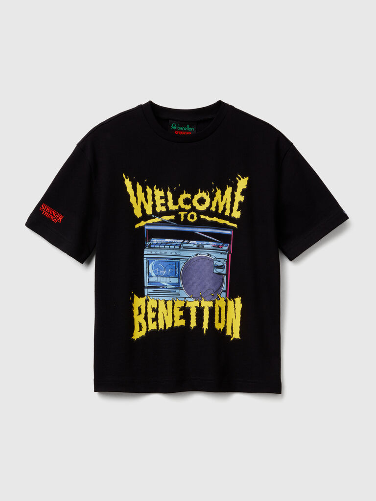 T-shirt with Stranger Things print