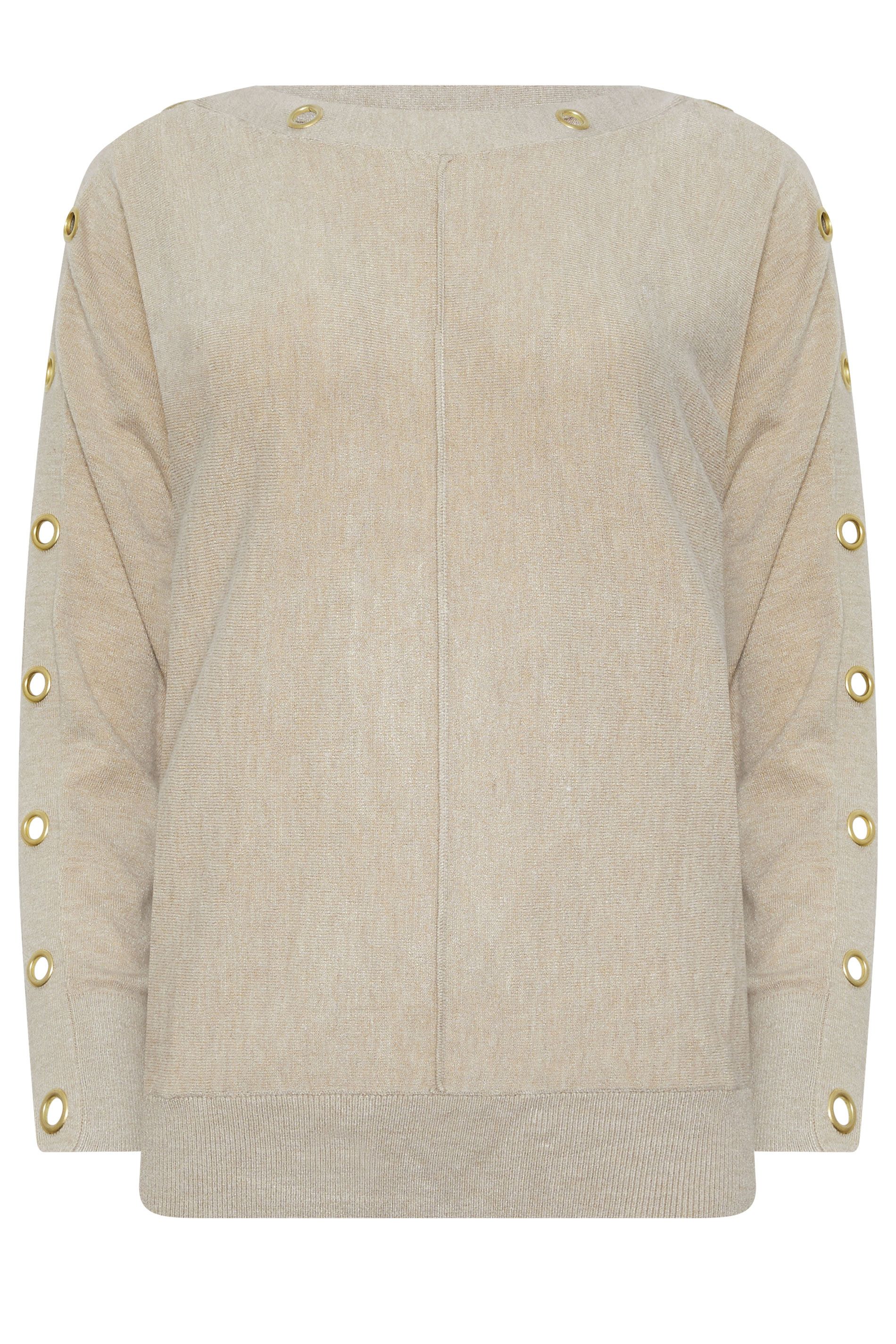 M&Co Batwing Eyelet Jumper