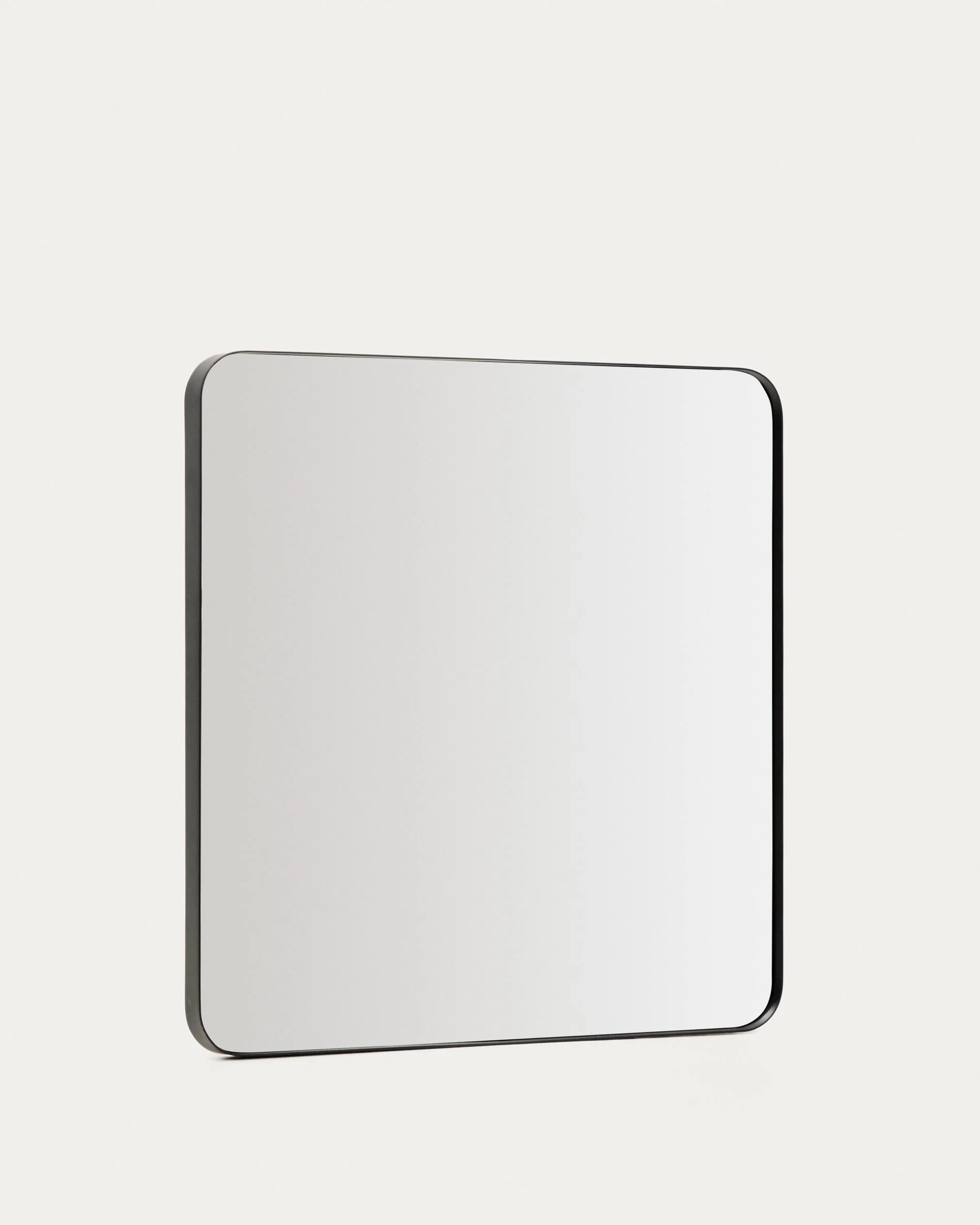 Marco black metal mirror 60 x 60cm