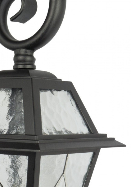 Kinkiet zewnętrzny czarny Witraż 1xE27x60W IP43 SU-MA