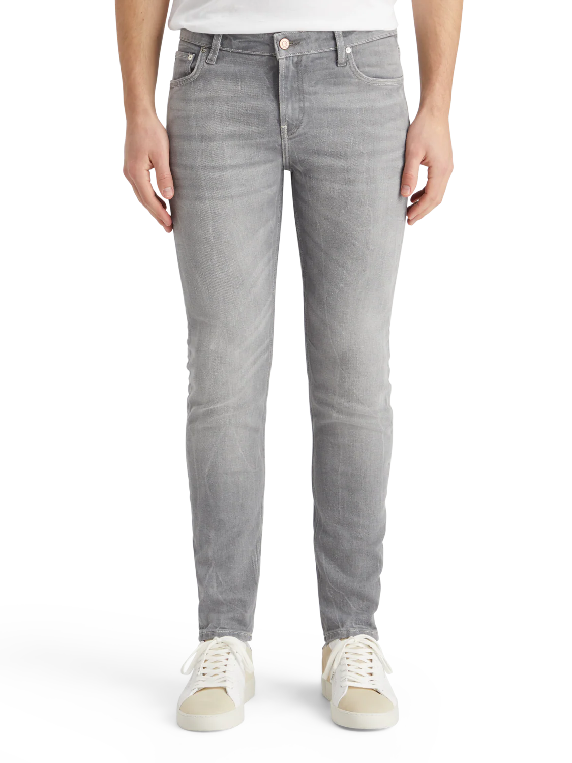 Essentials — Skim Skinny Jeans | Grey Sands
