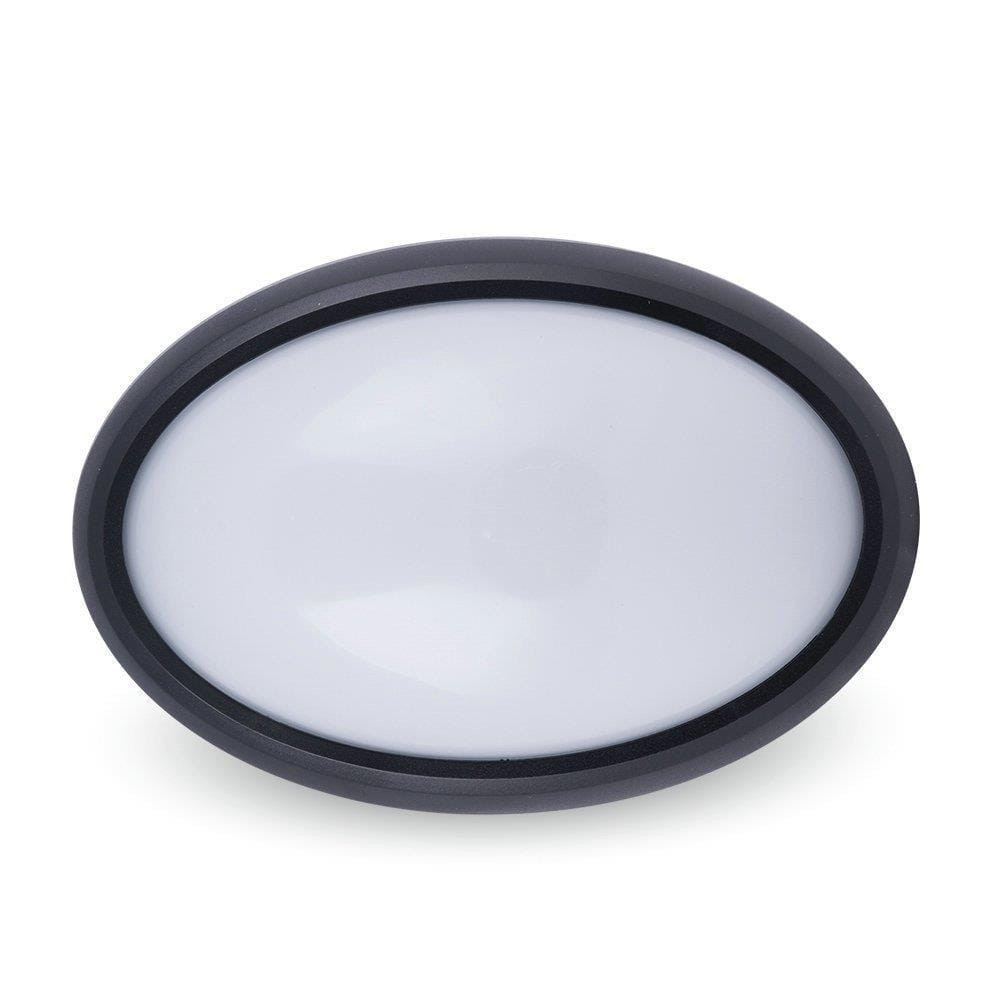 Plafon 8014okrągły czarno-biały LED 1x8W 12,6cm 560lm IP66 V-TAC