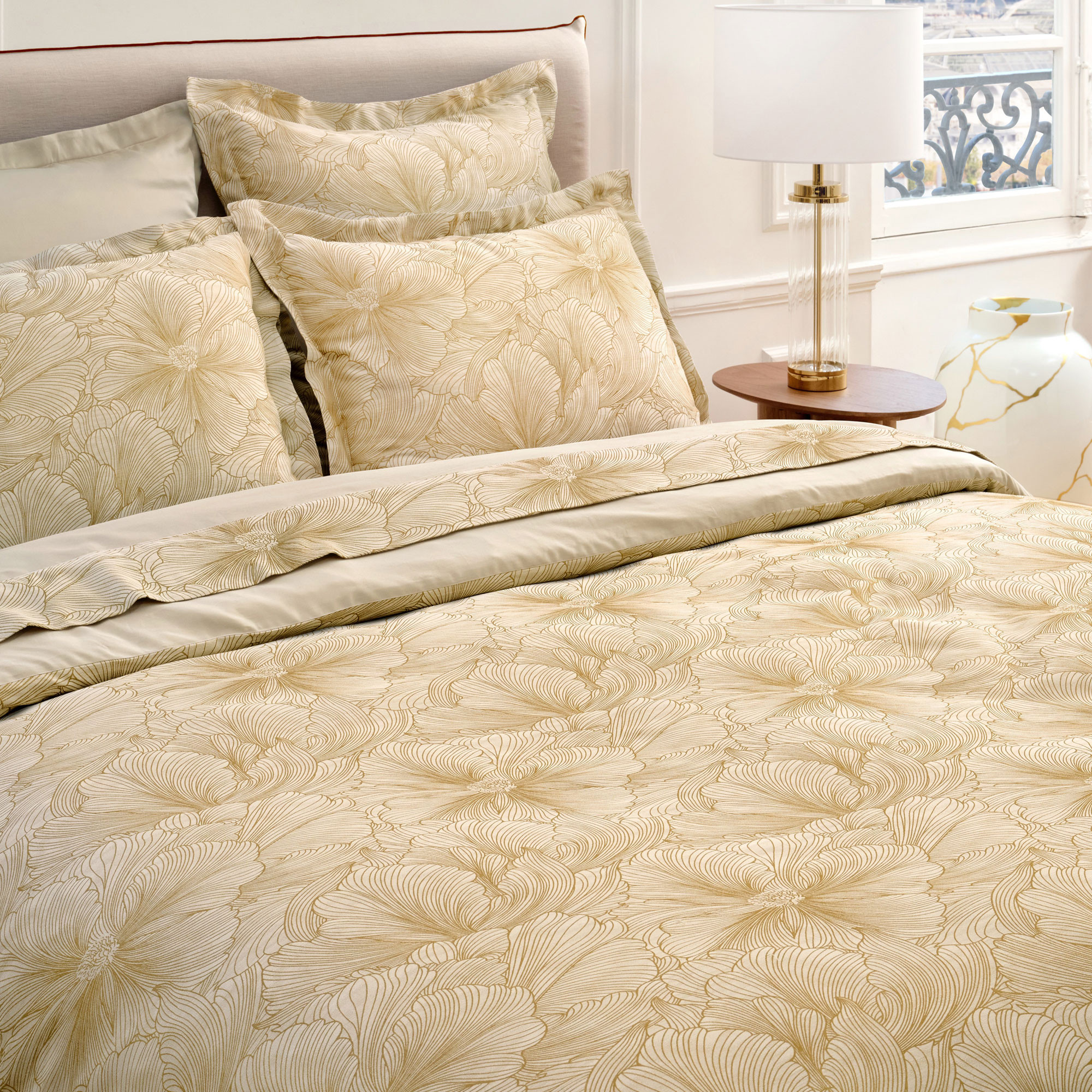 Housse de couetteFleurs d'or