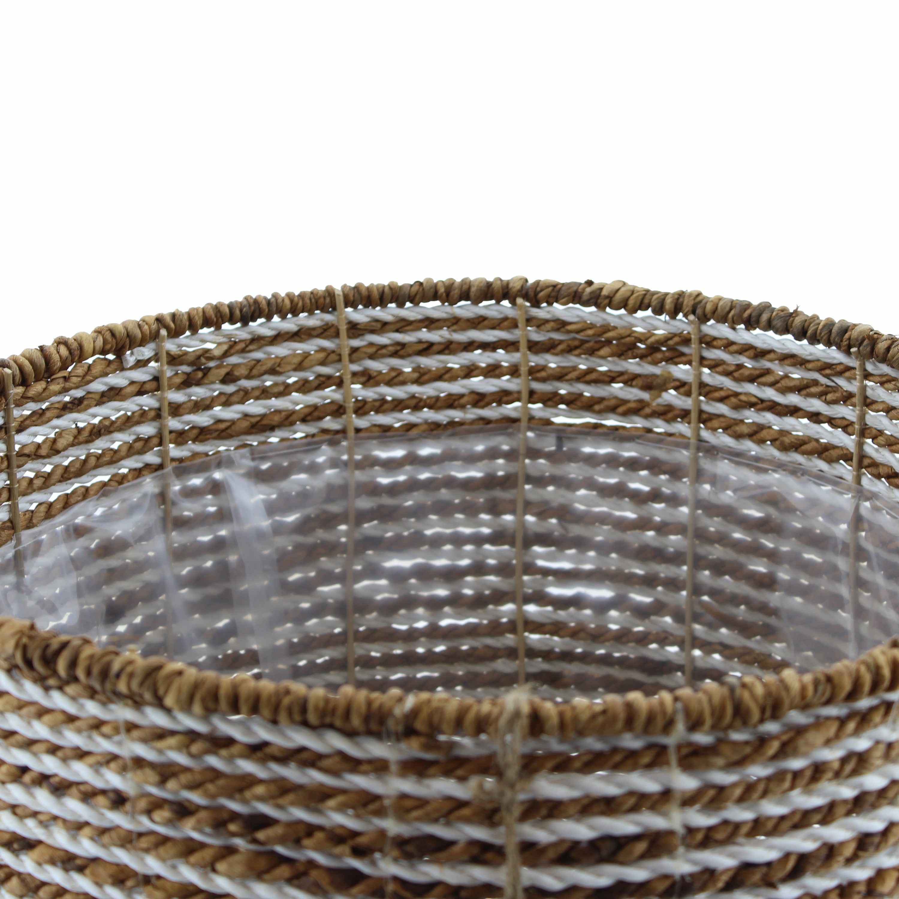 Van der Leeden Line Plantenmand Ø 45 cm - Naturel