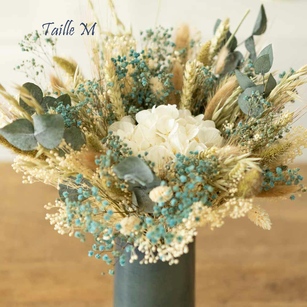 - Bouquet de fleurs séchées Clémence Taille M