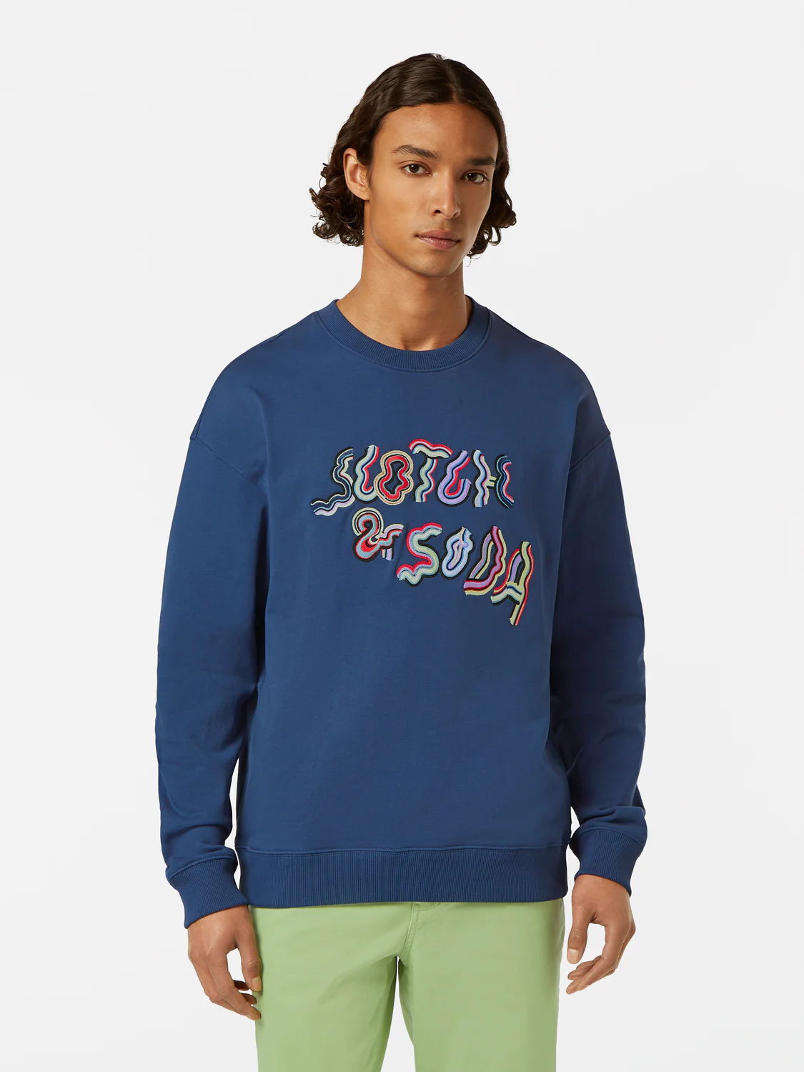 Relaxed-Fit Embroidered Logo Sweatshirt